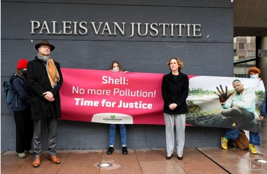 image Shell Nigeria responsible for oil leaks, must pay damages &#8212; Dutch court