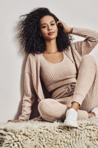 Fashion2 Knitted Trousers Top Cardigan And Trousers From Miss Selfridge
