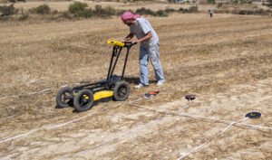 Feature Annette Impressions Of The Investigation Of The Ground With Georadar