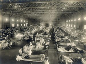 Feature Theo Year End A Hospital Ward Of Spanish Flu Patients