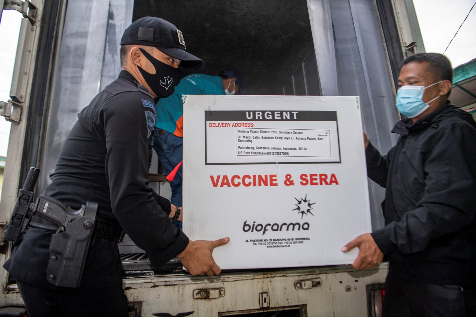 image Why Indonesia is vaccinating its working population first, not elderly