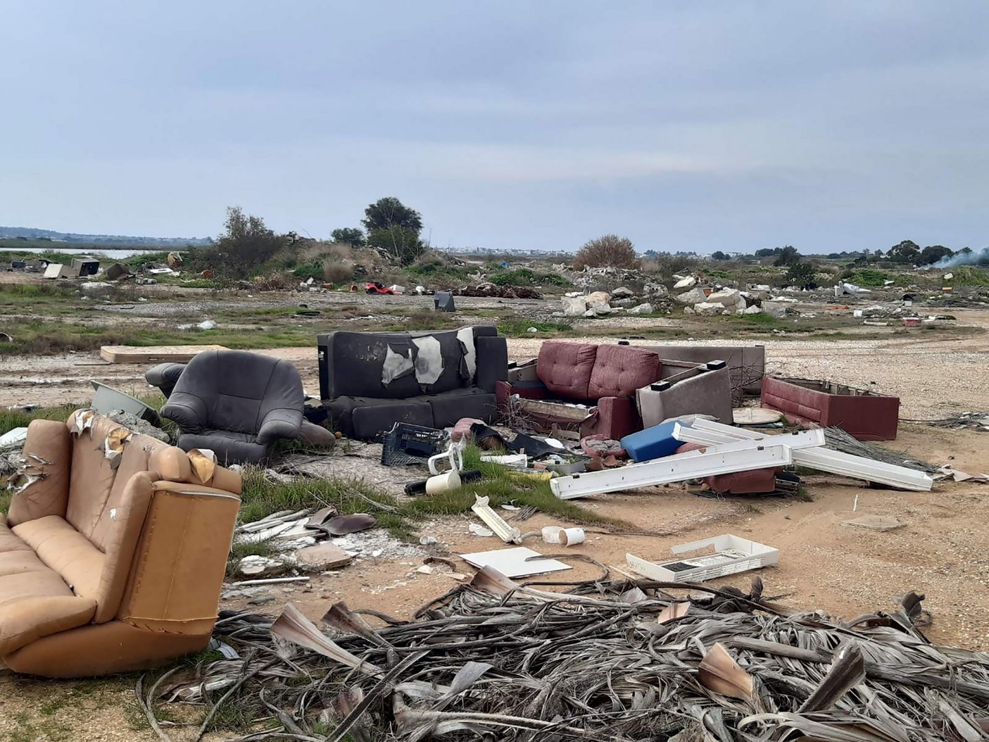image Fly-tipping at Paralimni lake highlights need for green points