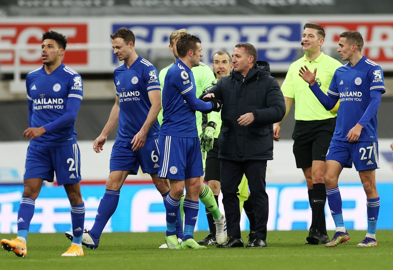 image Leicester move up to third place with win at Newcastle