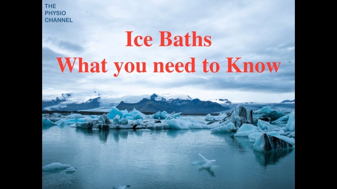 image What you should know about cold therapy, ice baths and cold water immersion
