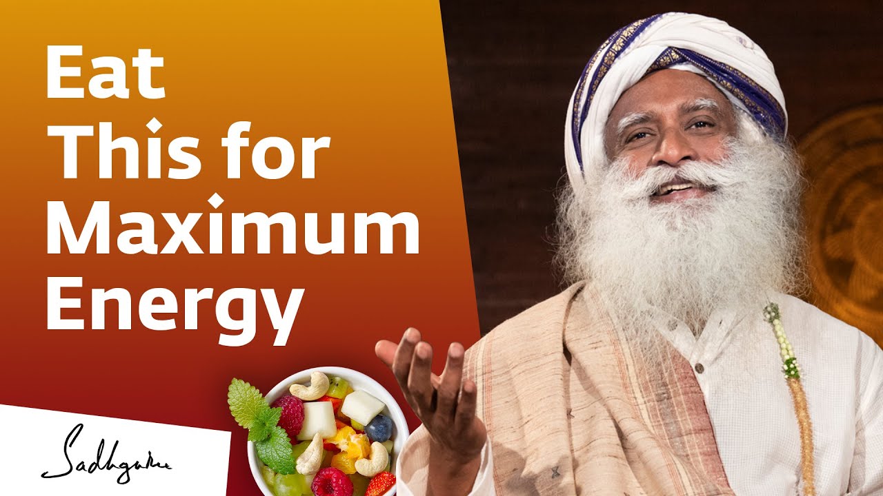 image Choose better &#8216;fuel&#8217; to run and maintain the body &#8211; Sadhguru (Cyprus)