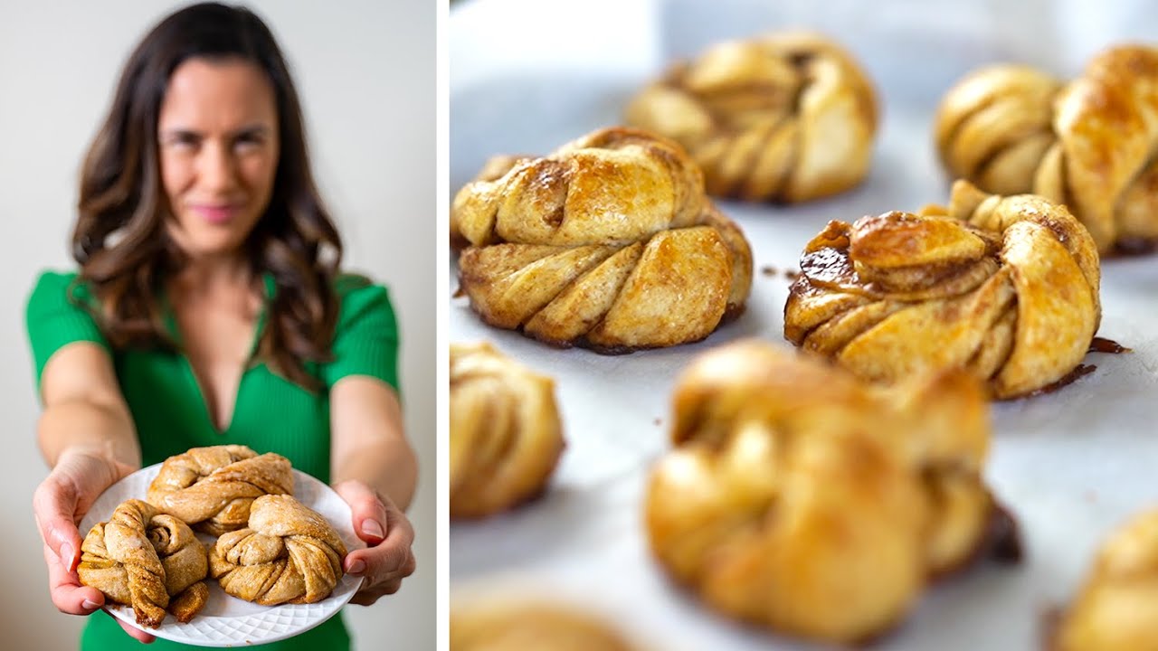 image How to make Swedish cardamom and pistachio buns