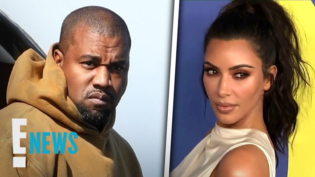 image Reclusive Kanye surfaces in rare appearance amid Kim divorce buzz