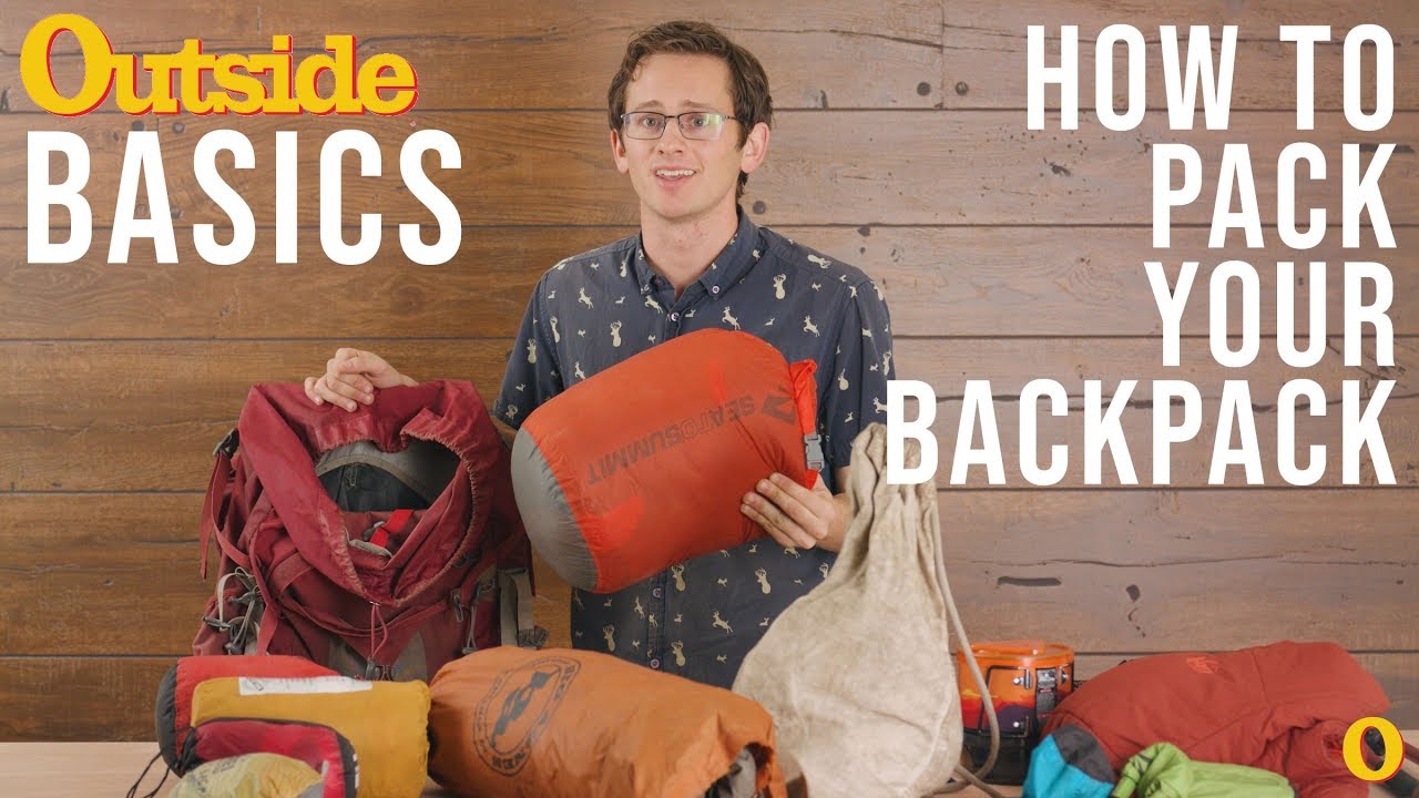 image How to pack a backpack most efficiently