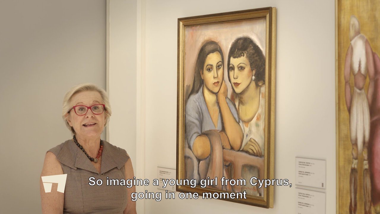 image &#8216;Bathers in Kyrenia&#8217; and &#8216;Daughters of God&#8217; | A. G. Leventis Gallery