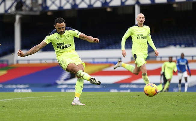 image Relief for Newcastle as Wilson double sinks Everton