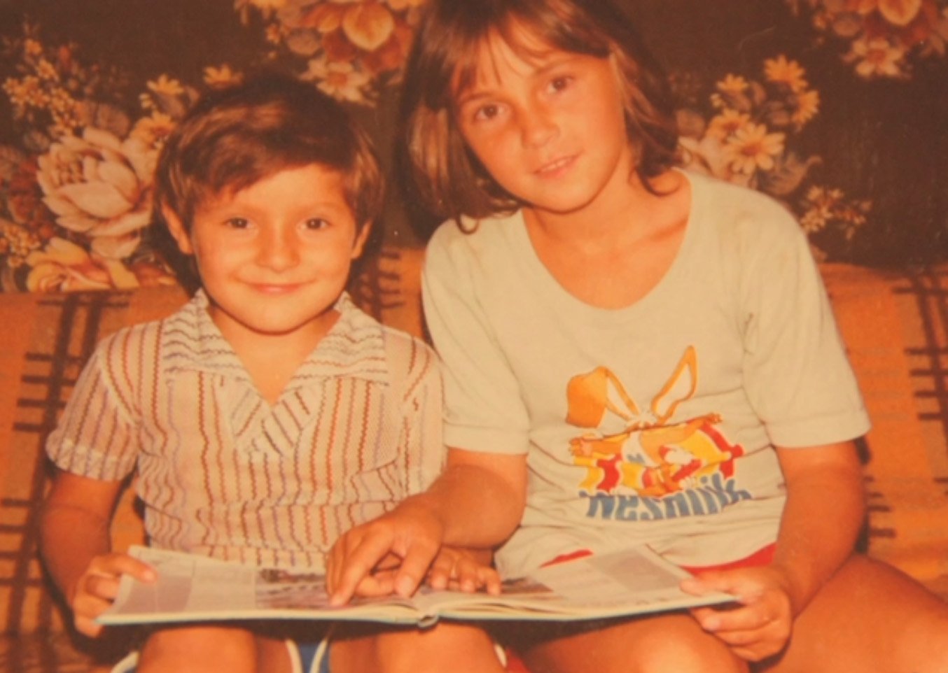 Profile4 Timea With Her Brother As Children