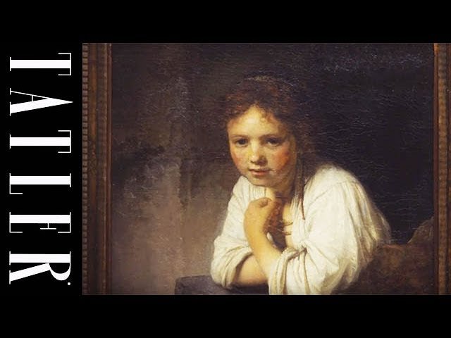 image Rembrandt’s &#8216;Girl at a Window&#8217; at Dulwich Picture Gallery