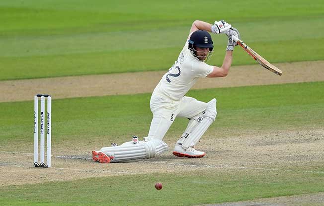 image Sibley shines as England win second Test by six wickets