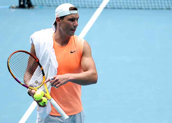 image Questions linger as ailing Nadal begins bid for Grand Slam record (Order of play)