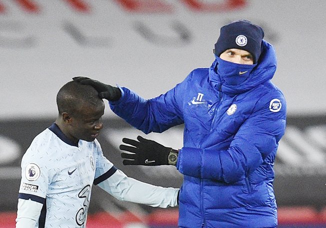 image Chelsea boss Tuchel sings Kante&#8217;s praises ahead of Barnsley trip