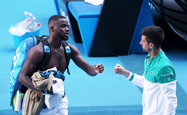 image Djokovic forced to battle to get better of Tiafoe in Melbourne