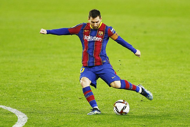 image Messi set to equal Barcelona&#8217;s appearance record