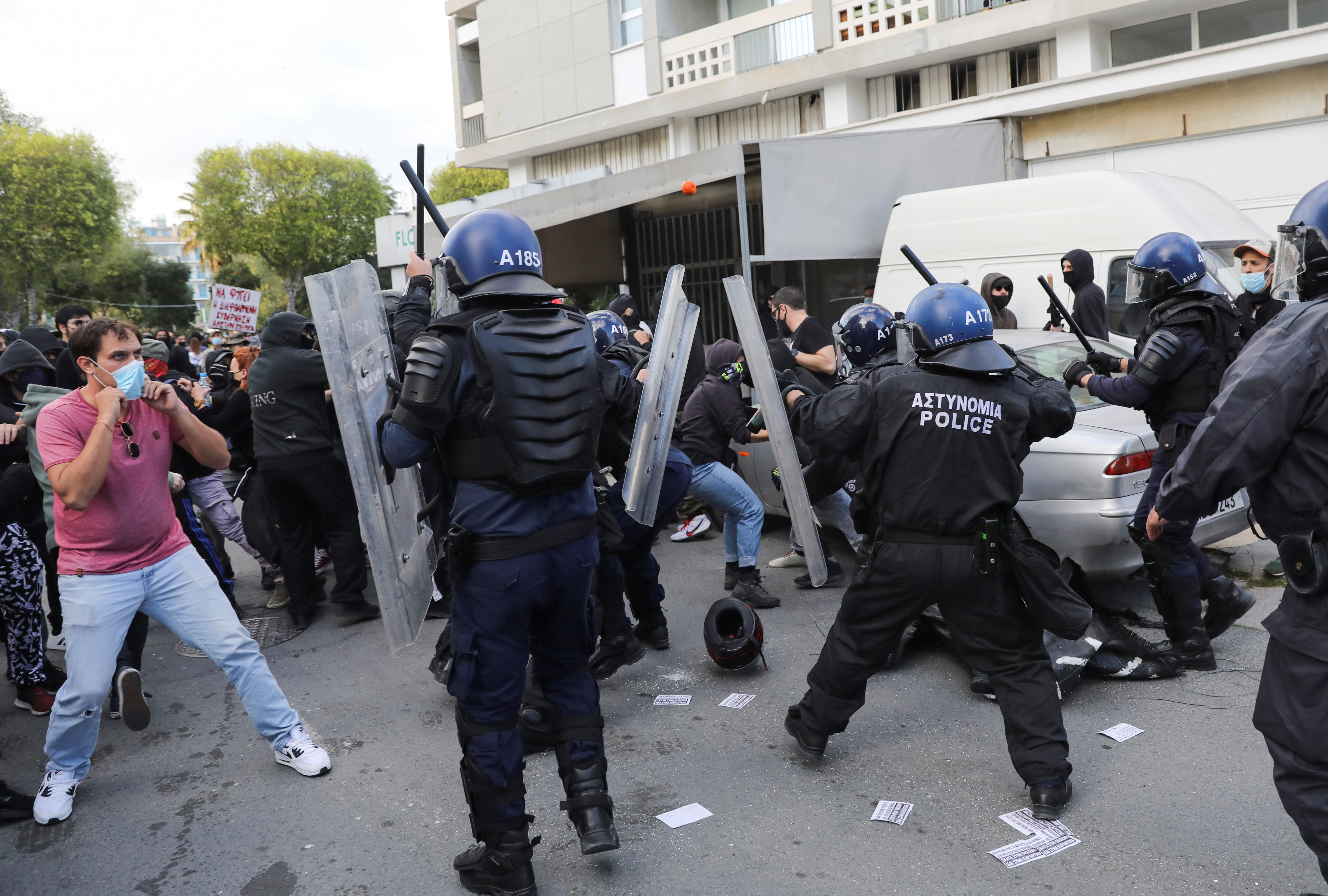image Hundreds of officers deployed, as demos planned in Nicosia and Limassol