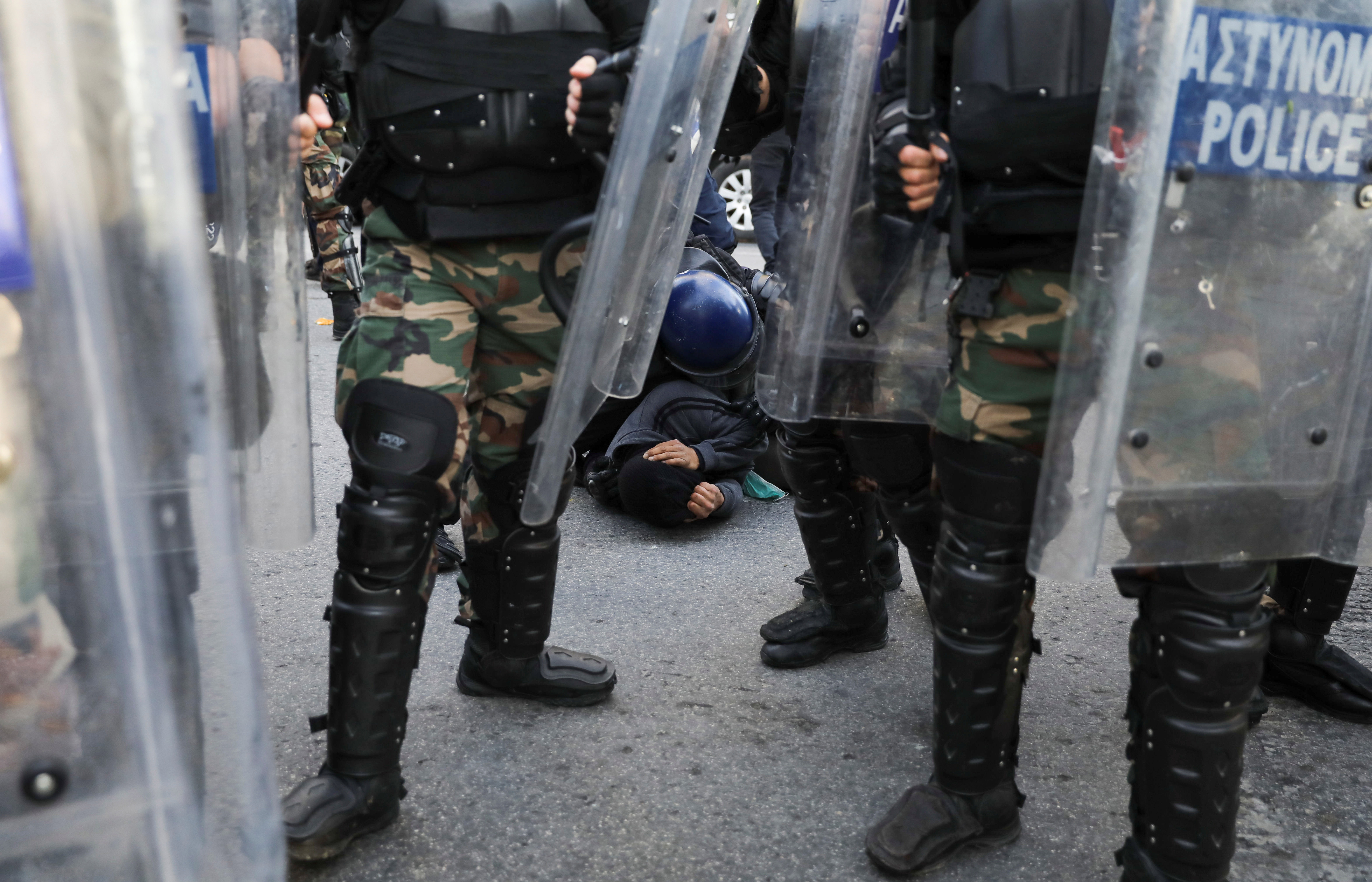 image Police grilled over arrests of non-violent protesters
