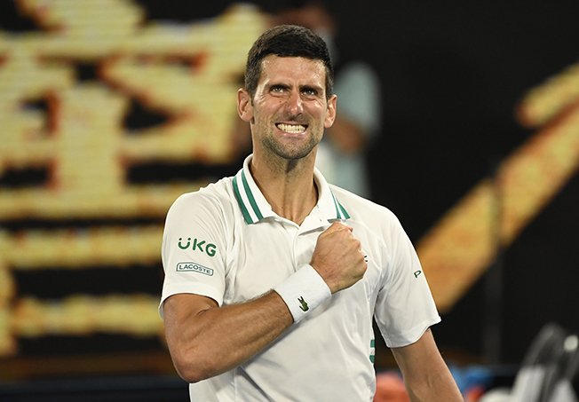 image Djokovic ends Russian qualifier Karatsev&#8217;s golden run