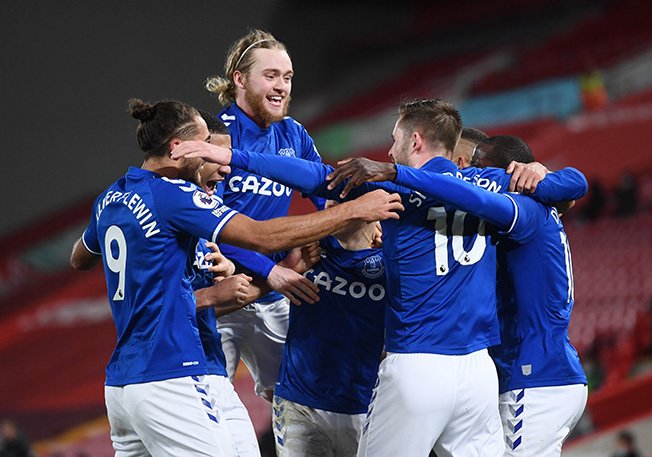 image Everton end long wait for derby win over Liverpool