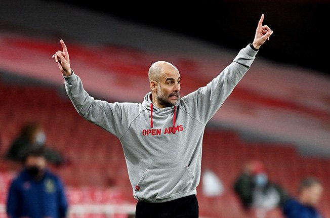image Man City&#8217;s unbeaten record will be broken one day, says Guardiola