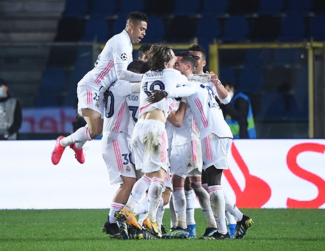 image Mendy fires late winner as Real struggle to beat 10-man Atalanta