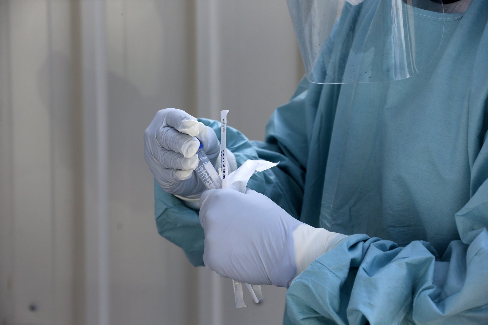 image Coronavirus: Covid test-site managers warned over privacy violations