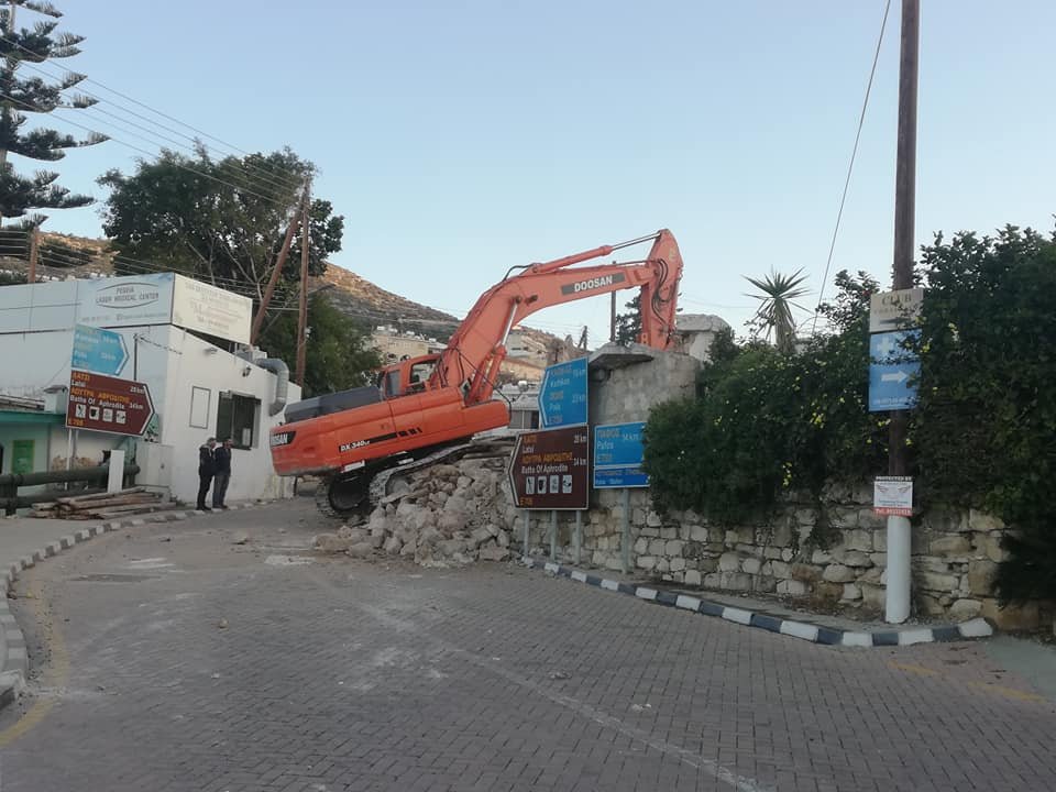 image Start of road works underway to connect Peyia and Coral Bay