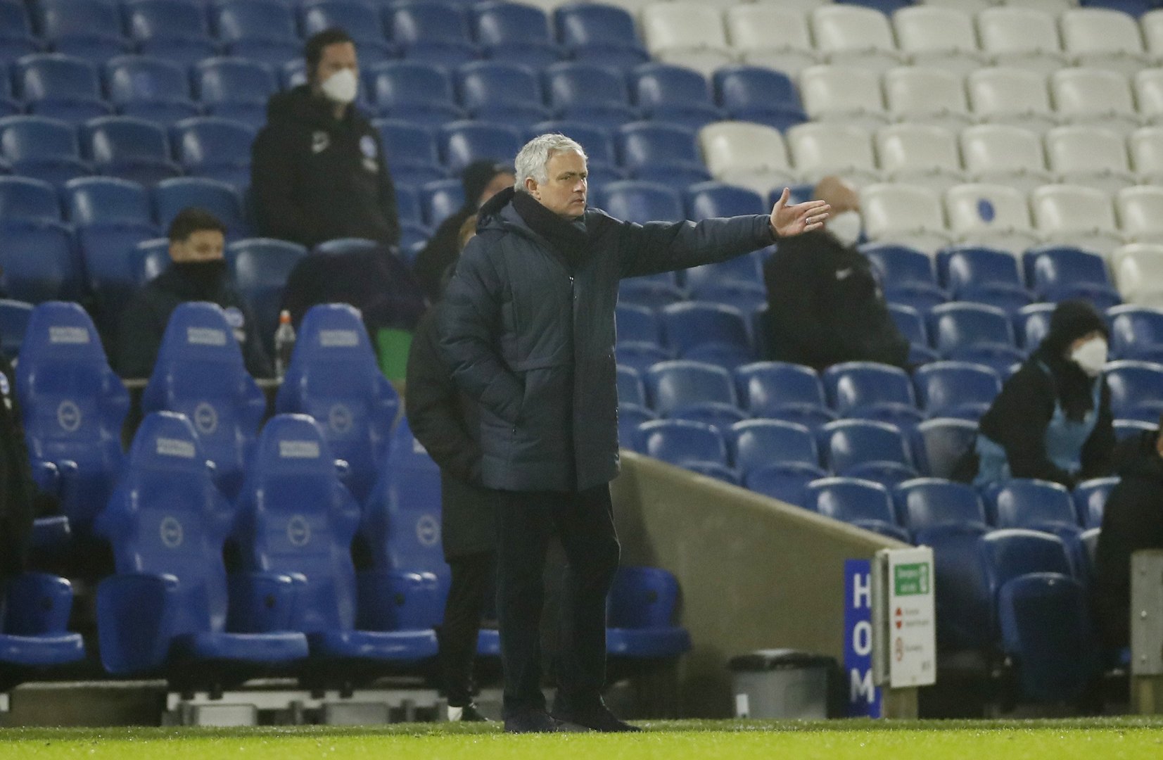 image Mourinho points to Tottenham’s fragile confidence after Brighton loss