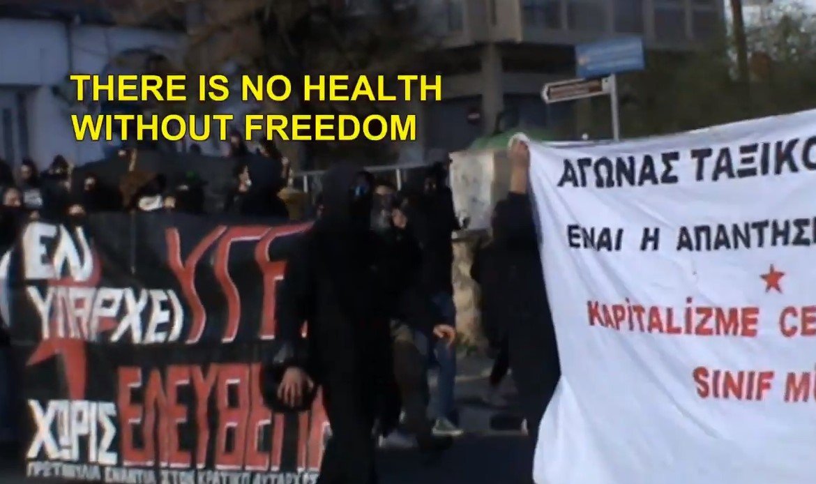 image Nicosia protest broken up by police (Video)