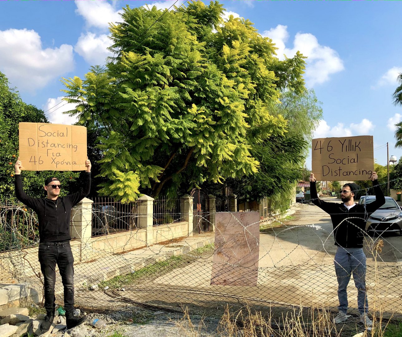 image Cypriotwithsign: Sending out a message of hope