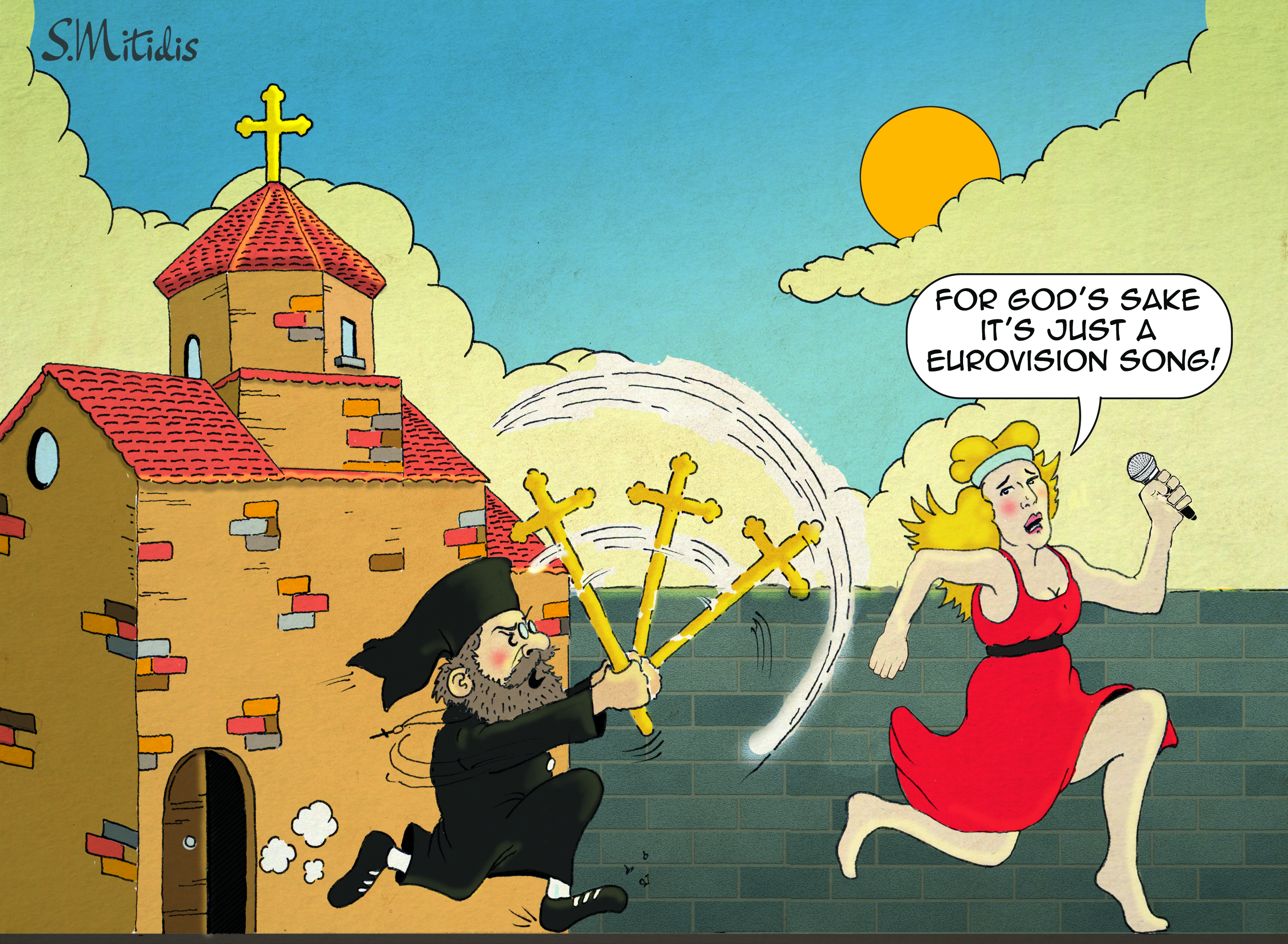 image Tales from the Coffeeshop: El Diablo bedevils God-fearing Kyproulla