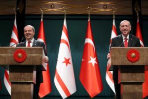 feature agnieska tatar in ankara with turkish president tayyip erdogan