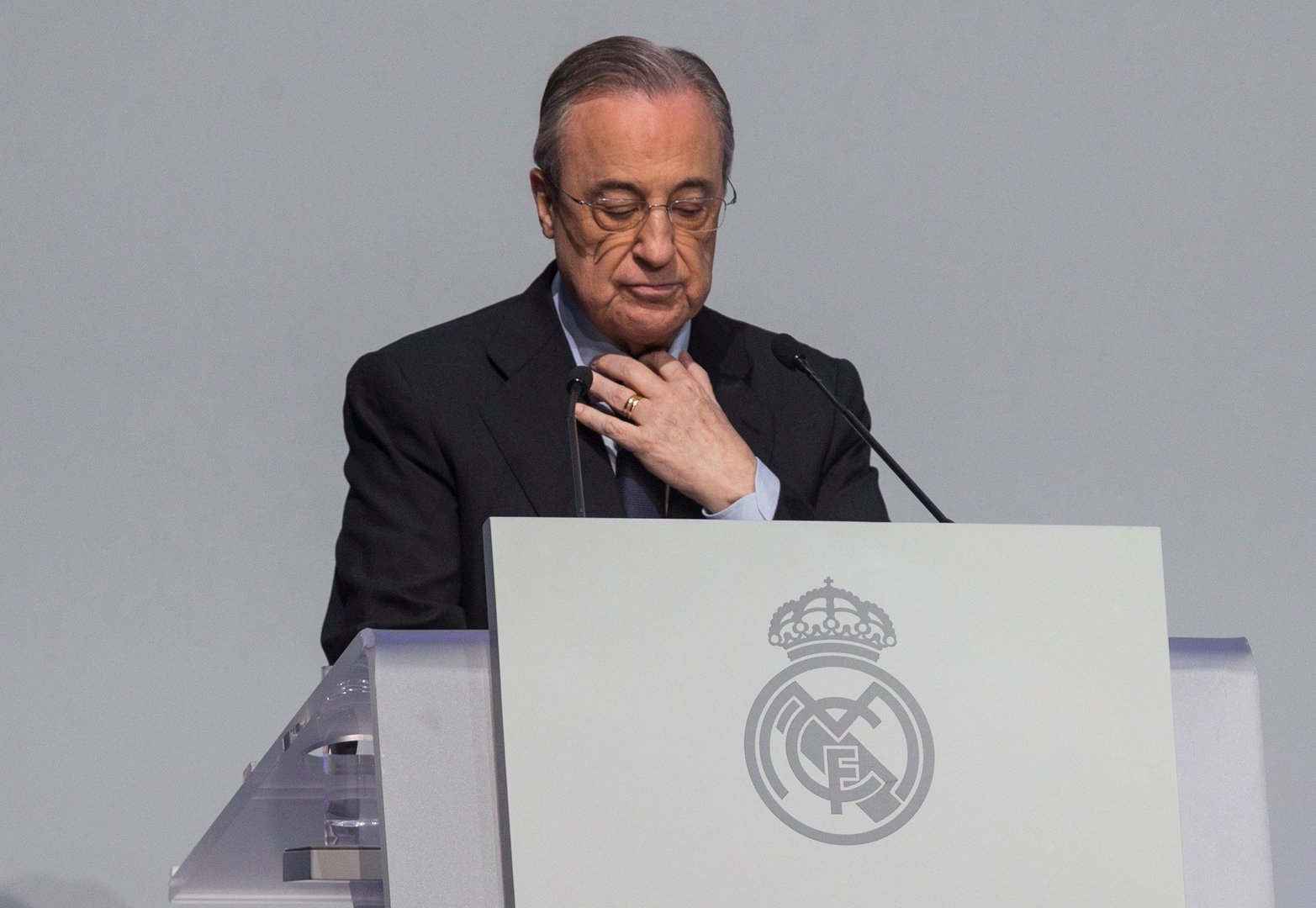 image Real Madrid president Perez tests positive for Covid-19