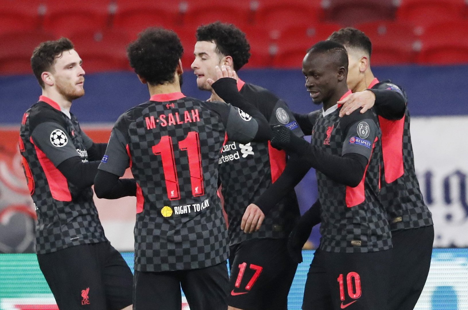 image Liverpool stun Leipzig 2-0 to snap losing run