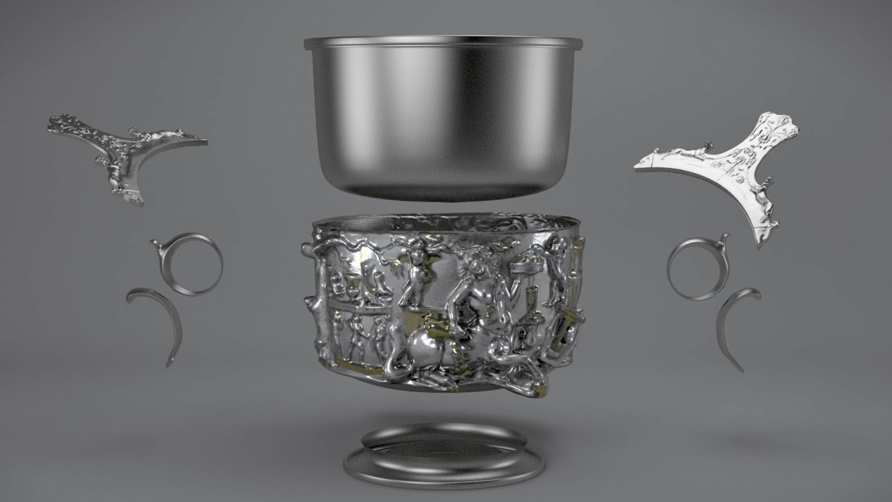 image Cup with Centaurs: the craft of Roman silverwork