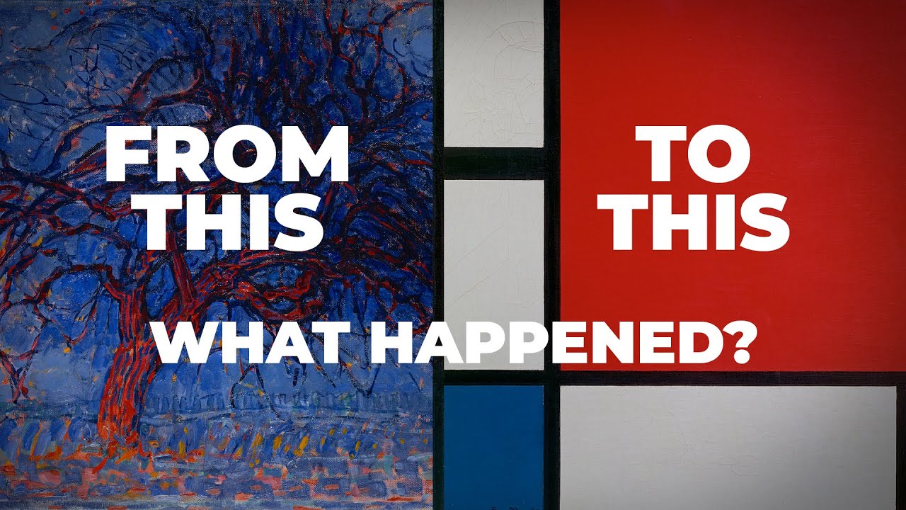 image Path to abstraction: tracking the evolution of Mondrian