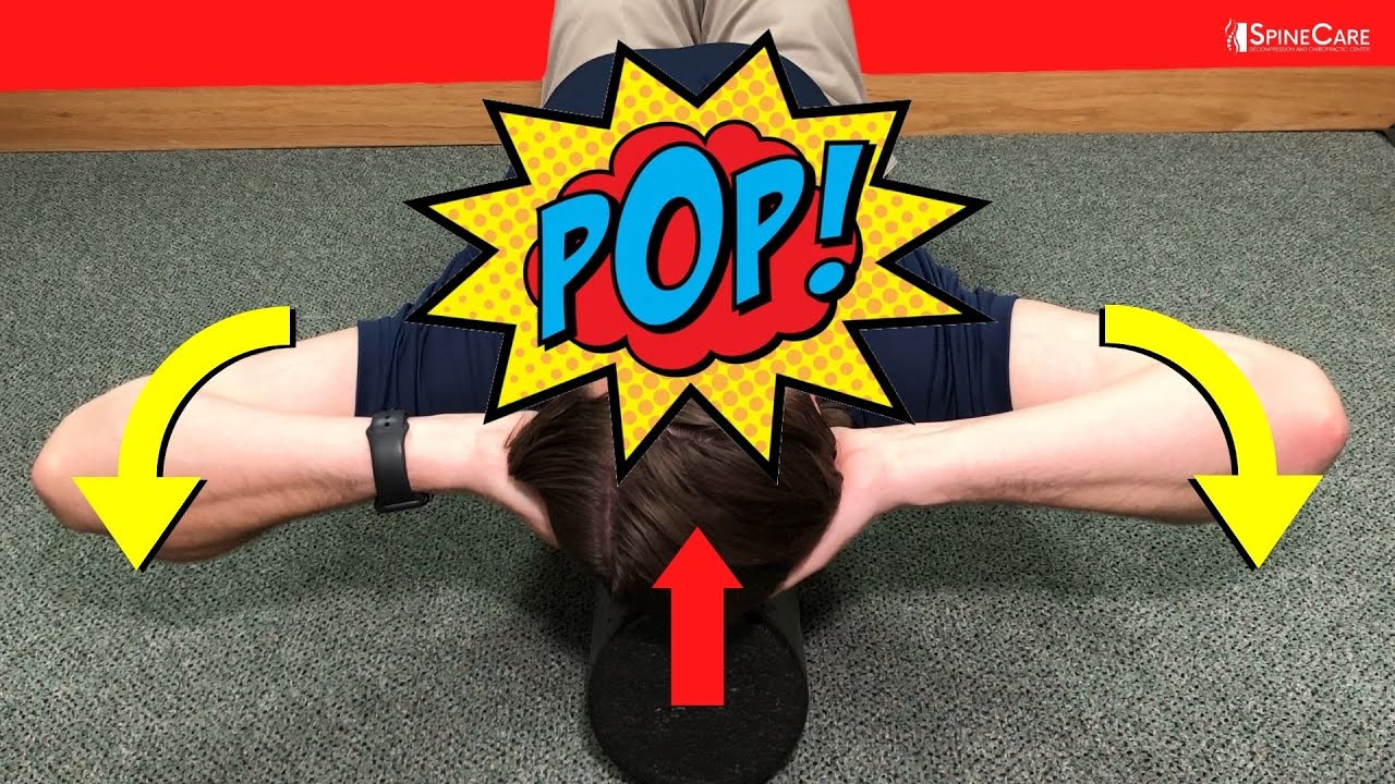 image How to foam-roll your back to relieve pain, stiffness