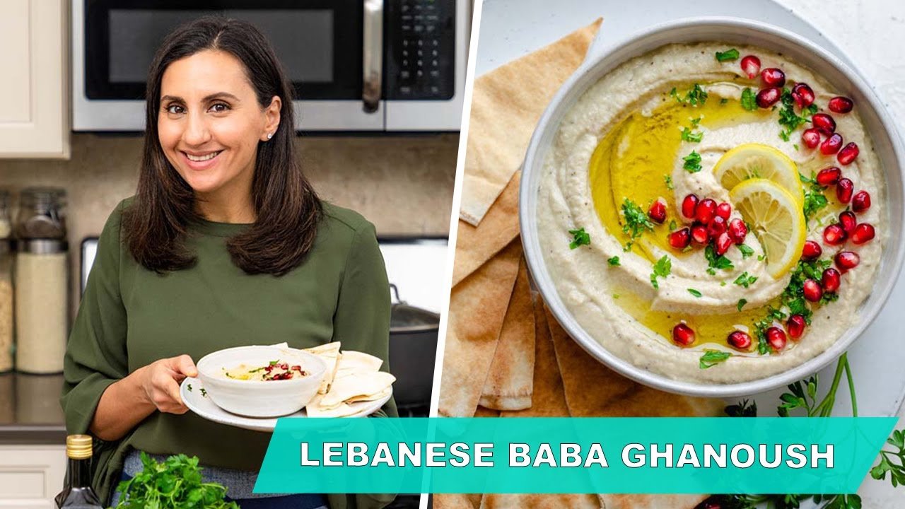 image Smoky, creamy Lebanese Baba Ghanoush