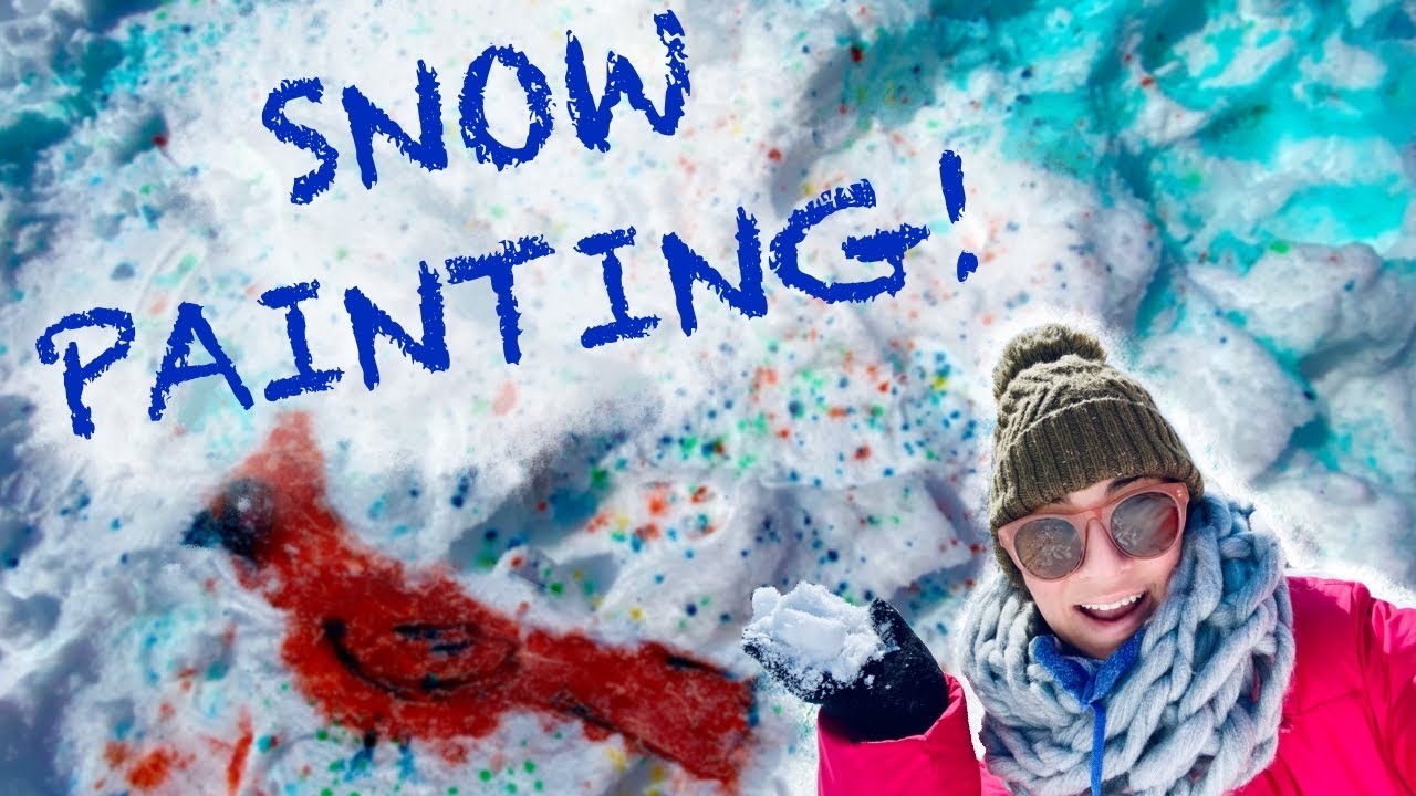 image Four fun and easy ways of creating snow paintings