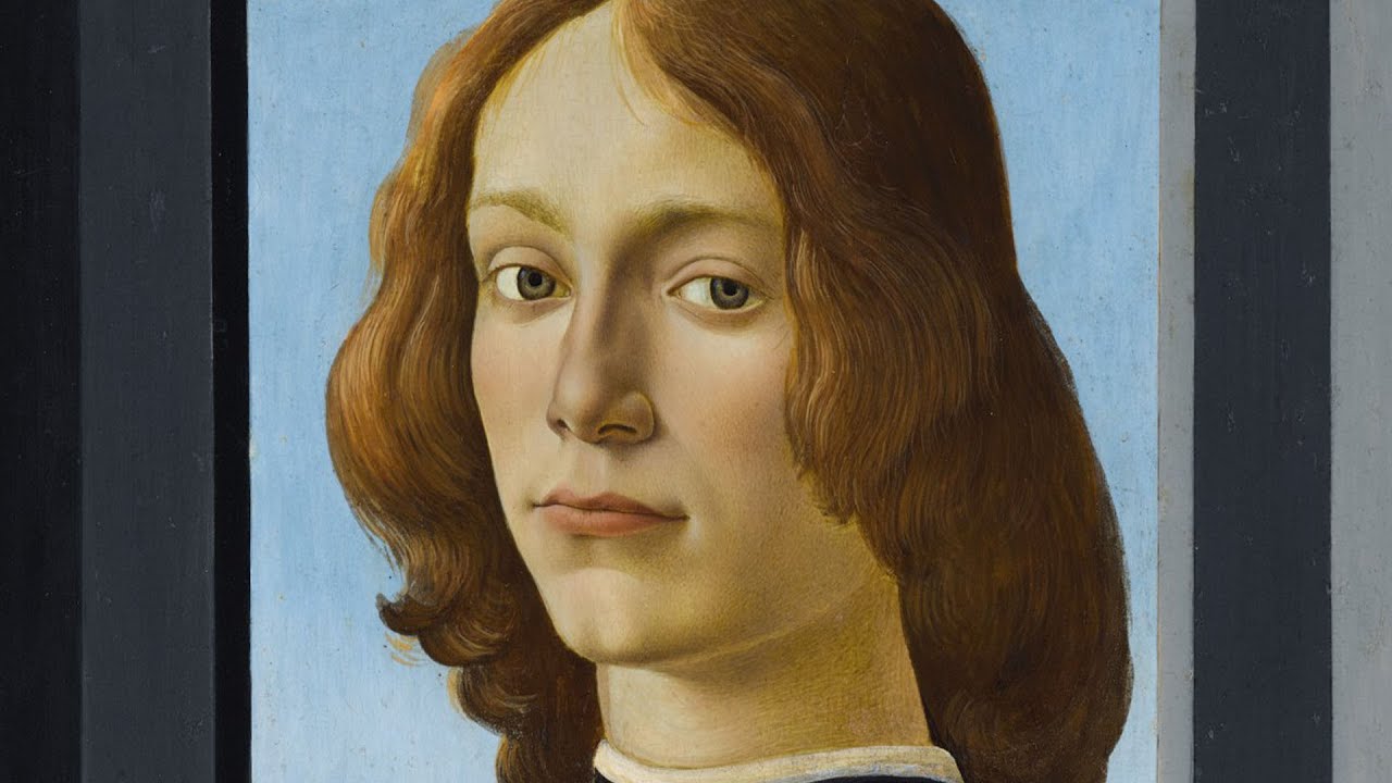 image Encountering Botticelli’s &#8216;Portrait of a Young Man Holding a Roundel&#8217;