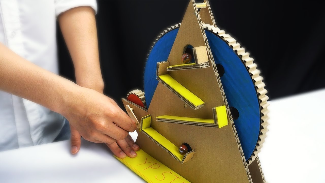 image Amazing DIY marble-run project for kid engineers