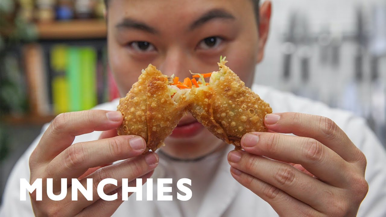 image How to make crispy, takeout-style egg rolls