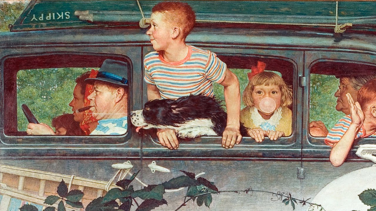 image Clues to a story: Norman Rockwell’s ‘Going and Coming’