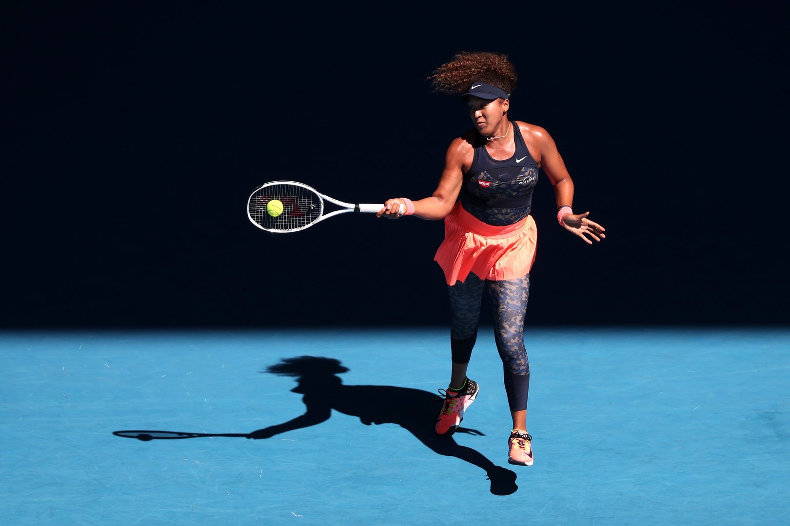 image Osaka says putting tennis in perspective helped her find form