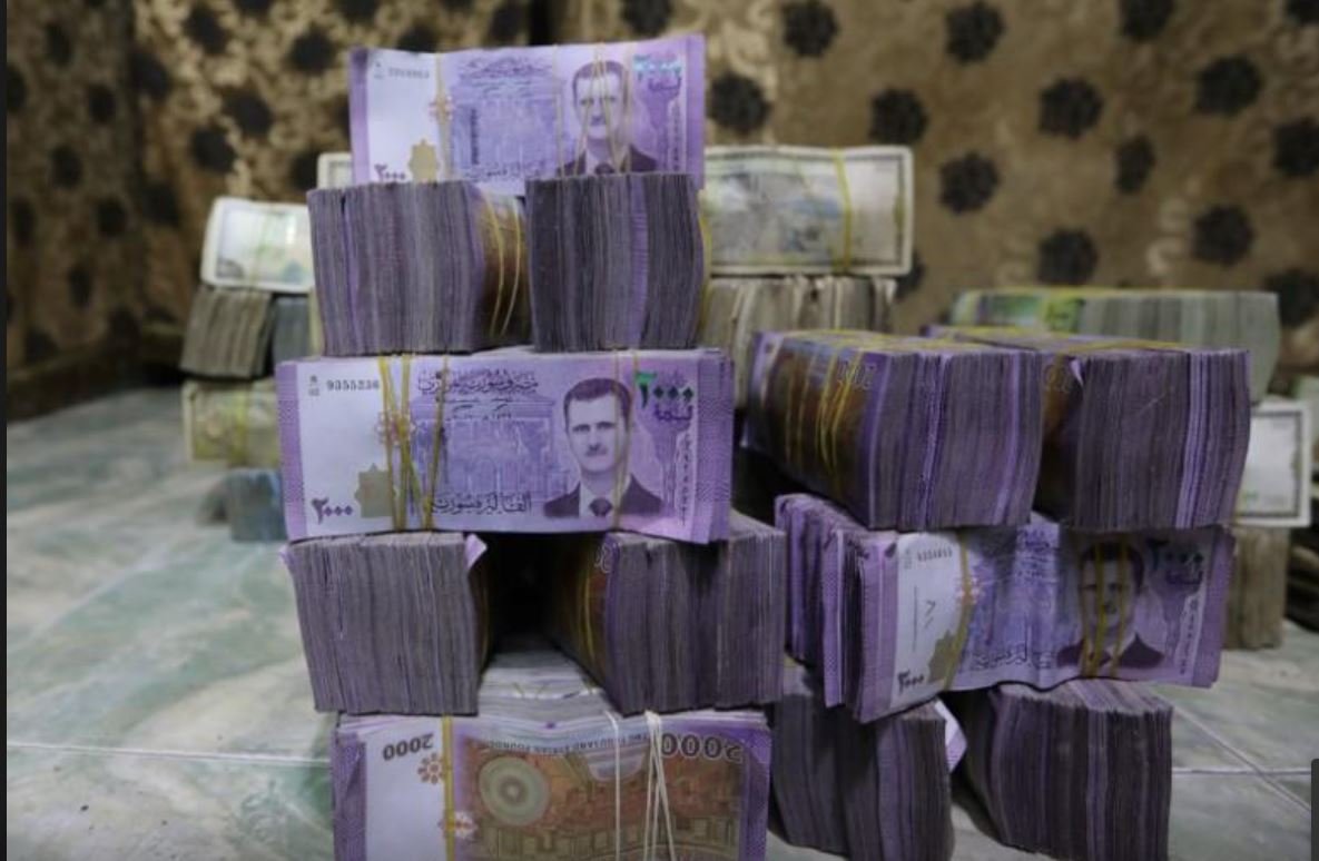 image Syrian pound at record low; inflation at staggering levels