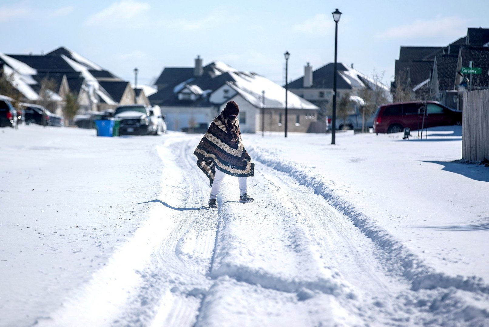 image Freeze streches for sixth day, more dark days ahead Texans warned
