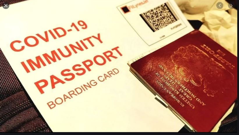 image Most Britons support &#8220;vaccine passports&#8221;, survey suggests
