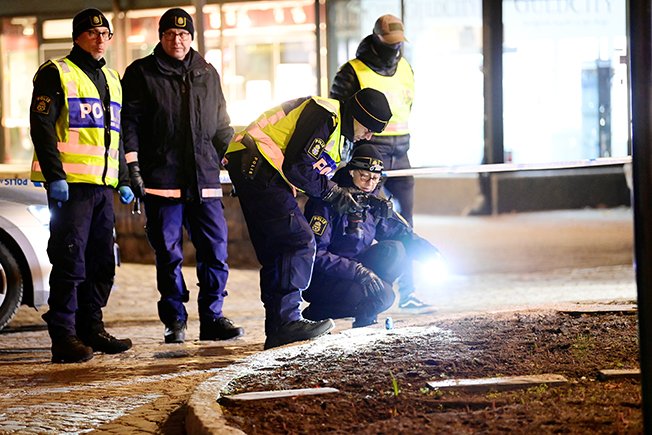 image Swedish police probing knife attack as possible &#8216;terror crime&#8217;